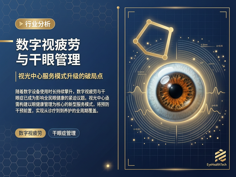 数字视疲劳与干眼管理:视光中心服务模式升级的破局点