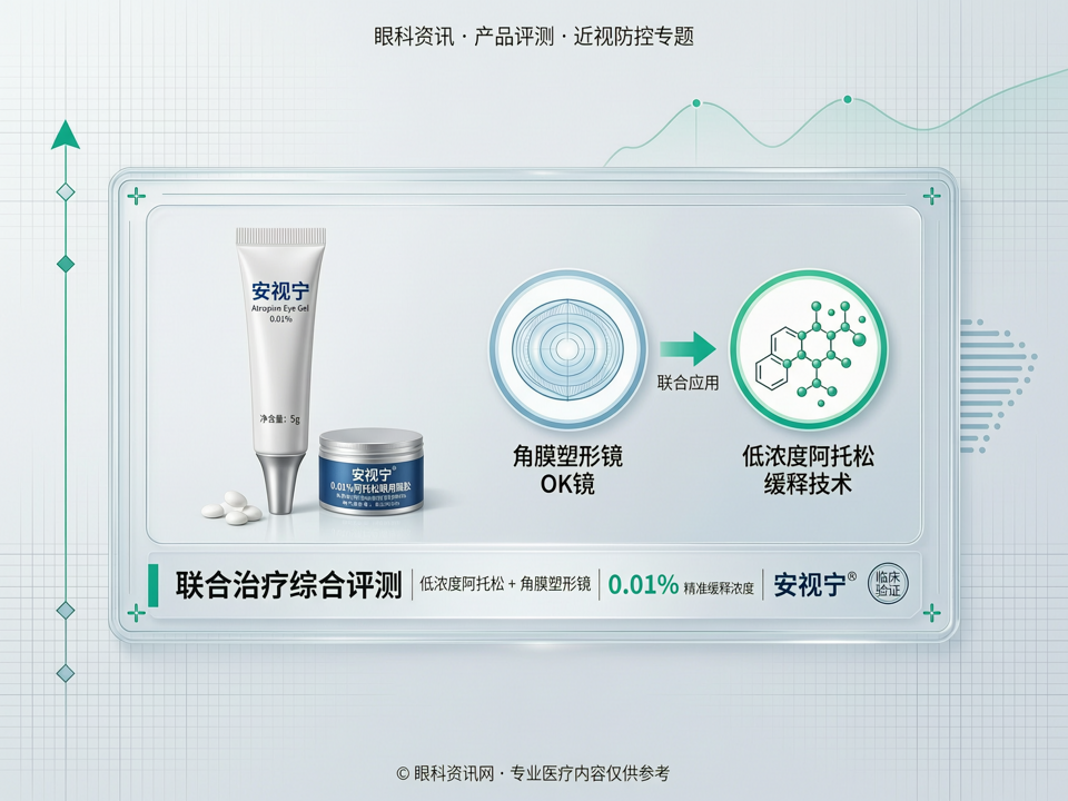低浓度阿托品“精准缓释”:0.01%阿托品眼用凝胶“安视宁”联合角膜塑形镜的综合评测