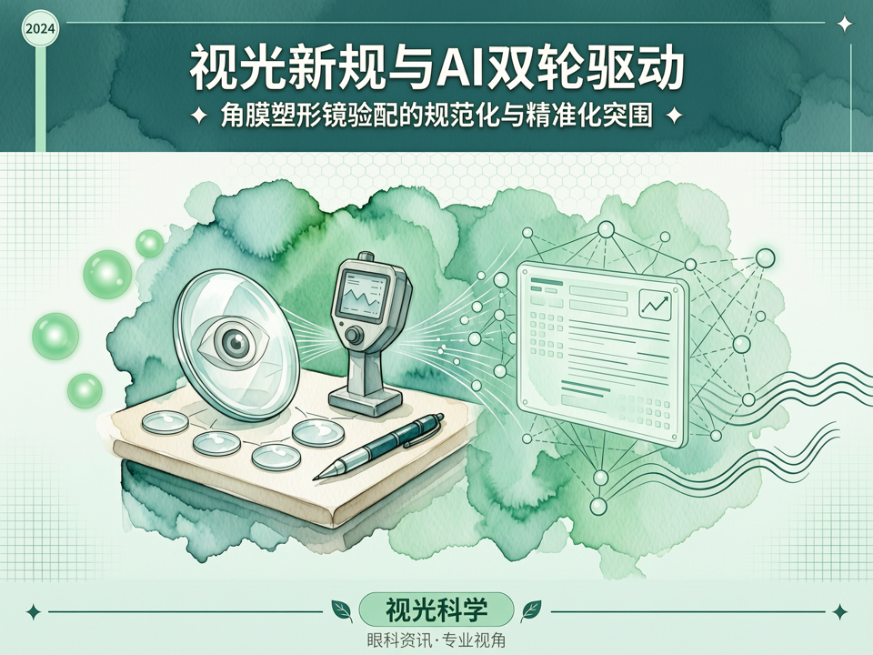 视光新规与AI双轮驱动:角膜塑形镜验配的规范化与精准化突围