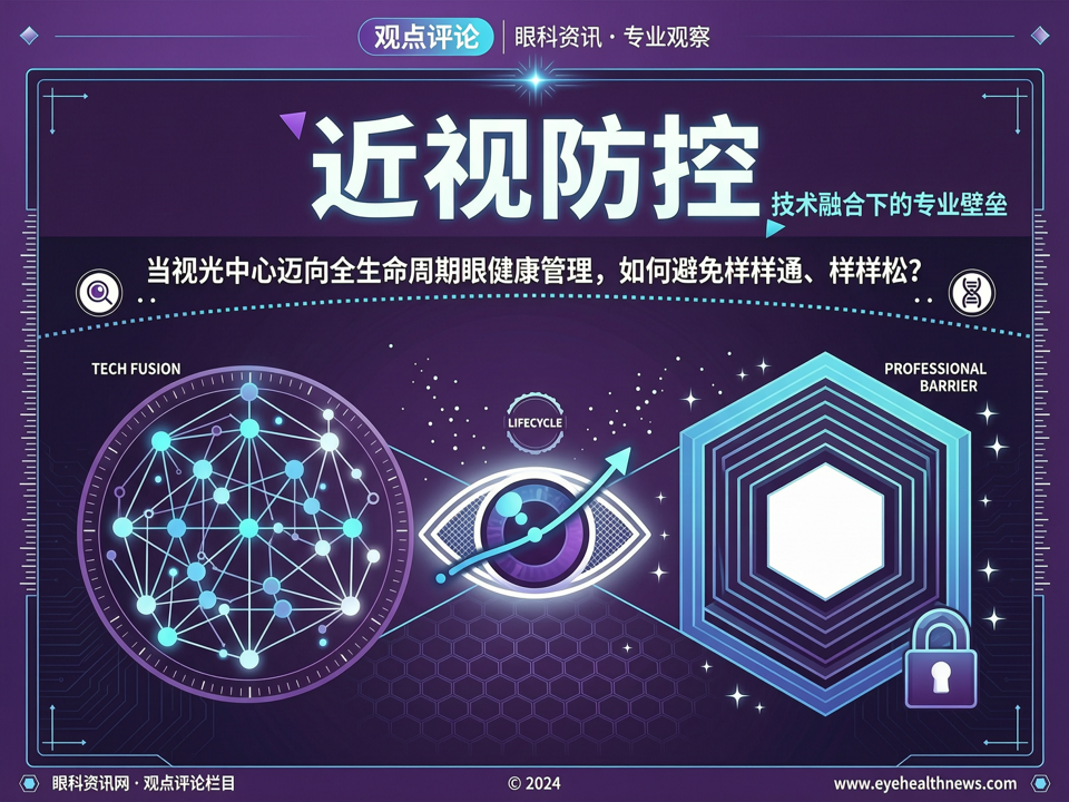 近视防控“技术融合”下的“专业壁垒”:当视光中心迈向全生命周期眼健康管理,如何避免“样样通、样样松”?