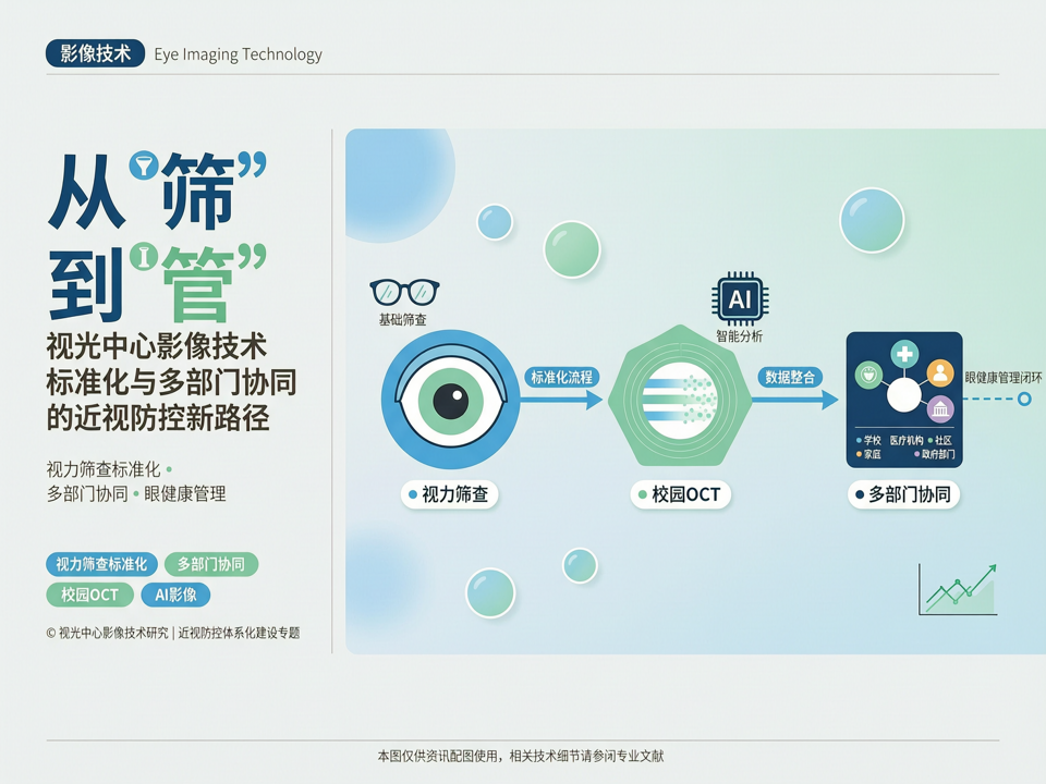 从“筛”到“管”:视光中心影像技术标准化与多部门协同的近视防控新路径