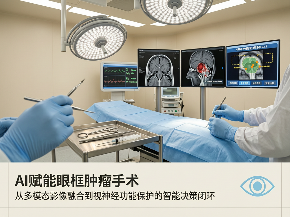 AI赋能眼眶肿瘤手术:从多模态影像融合到视神经功能保护的智能决策闭环