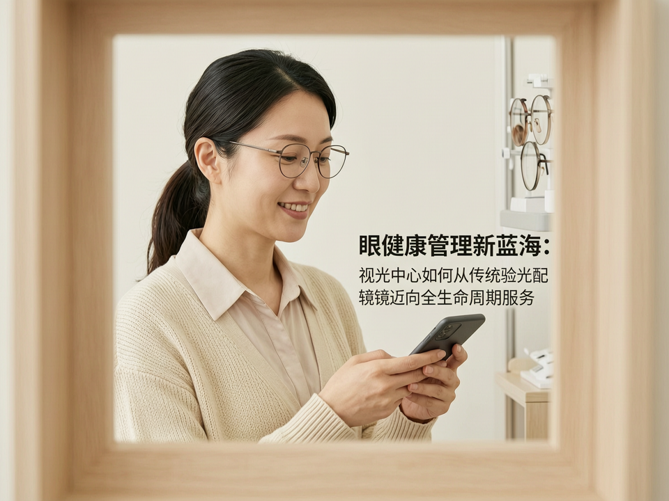 眼健康管理新蓝海:视光中心如何从传统验光配镜迈向全生命周期服务