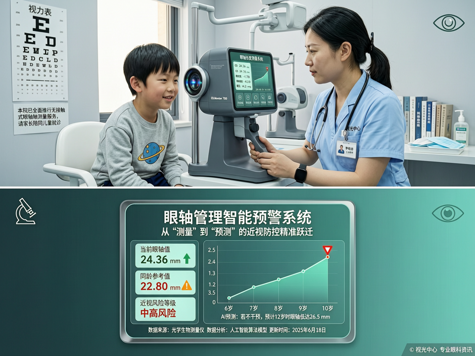眼轴管理新时代:从“测量”到“预测”的近视防控精准跃迁