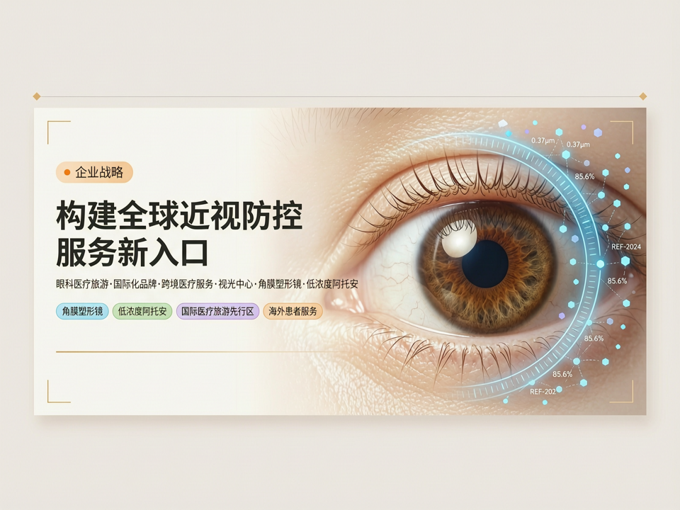 眼科企业“眼科医疗旅游与国际化品牌”战略:构建全球近视防控服务新入口