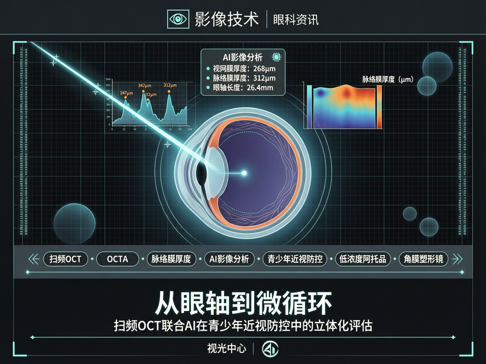从眼轴到微循环:扫频OCT联合AI在青少年近视防控中的立体化评估