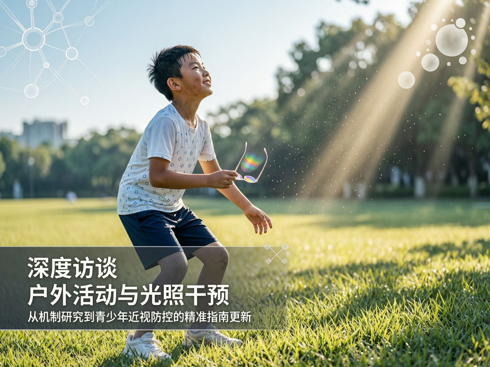 深度访谈 | 户外活动与光照干预:从机制研究到青少年近视防控的精准指南更新