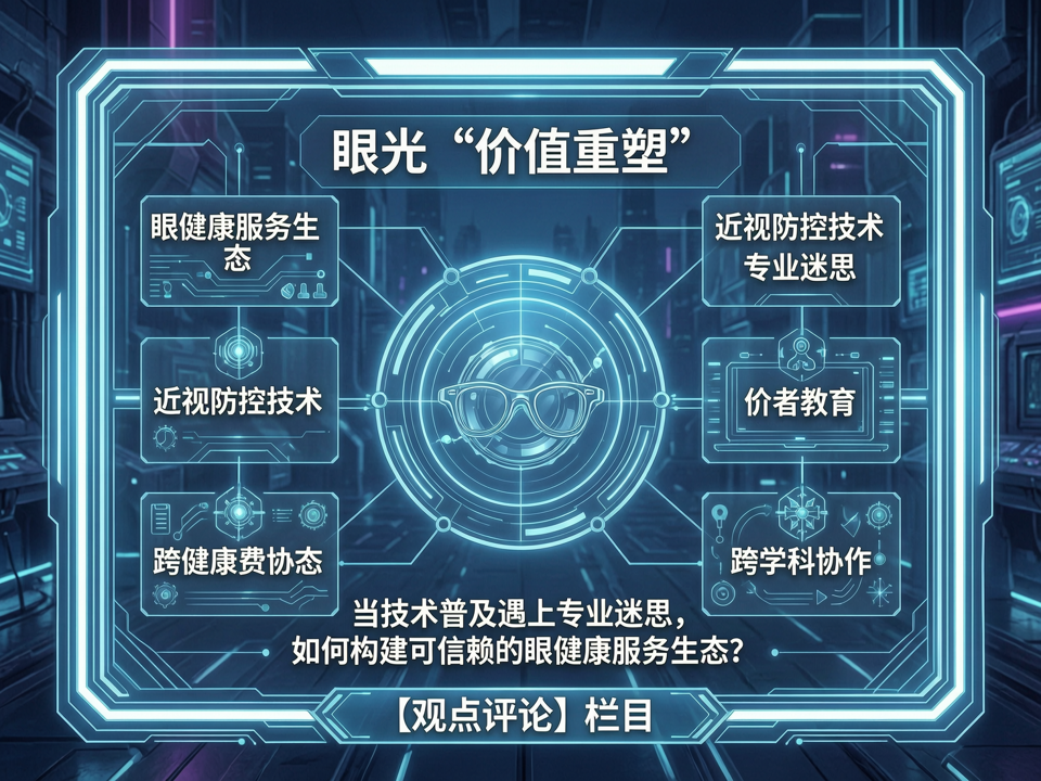 视光“价值重塑”:当技术普及遇上专业迷思,如何构建可信赖的眼健康服务生态?