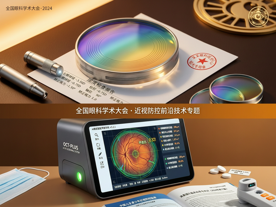 全国眼科学术大会聚焦:离焦镜片与AI眼底筛查引领近视防控新趋势