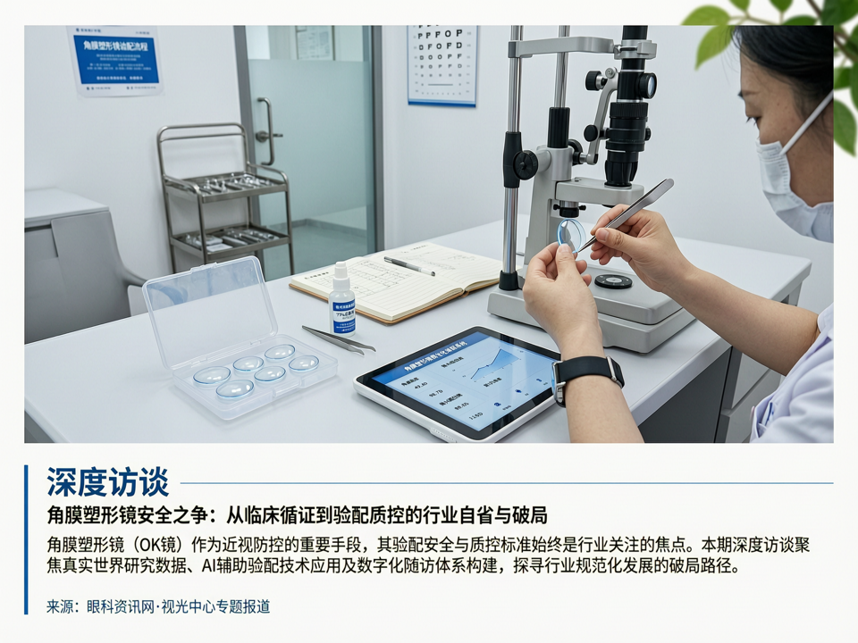 深度访谈 | 角膜塑形镜安全之争:从临床循证到验配质控的行业自省与破局