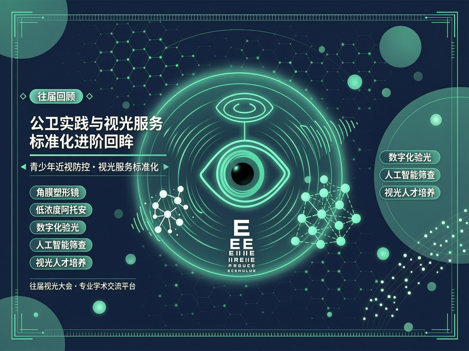 往届视光大会中的公卫实践与视光服务标准化进阶回眸