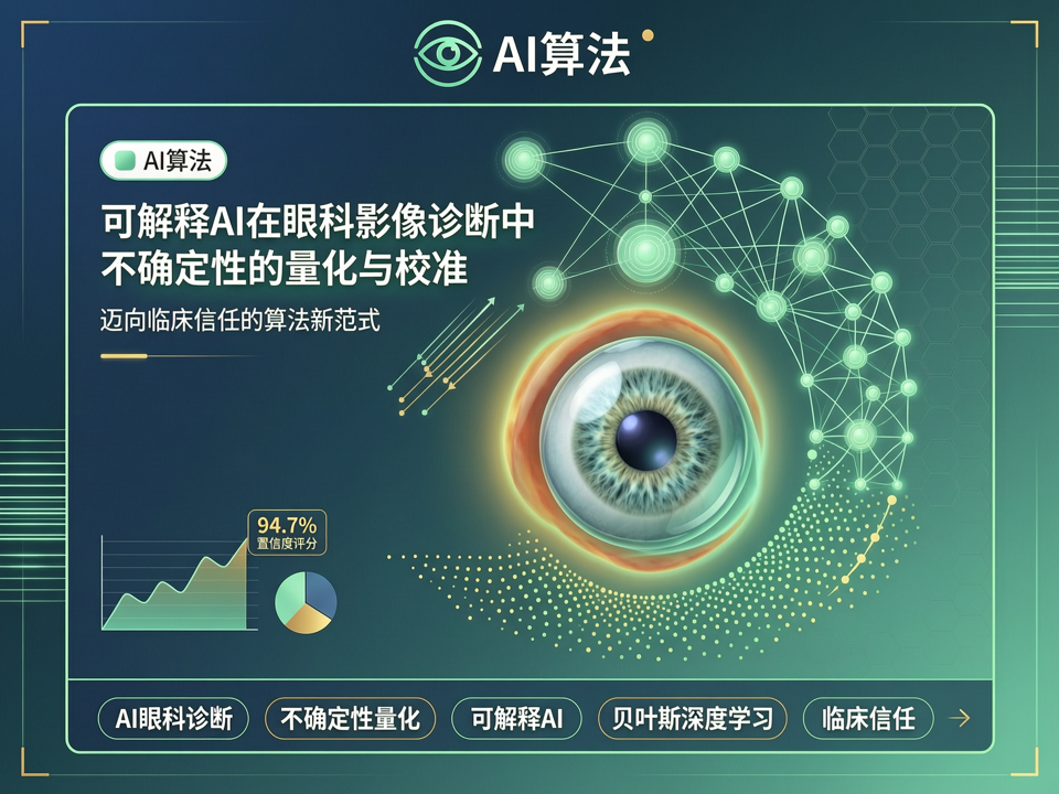 可解释AI在眼科影像诊断中不确定性的量化与校准:迈向临床信任的算法新范式