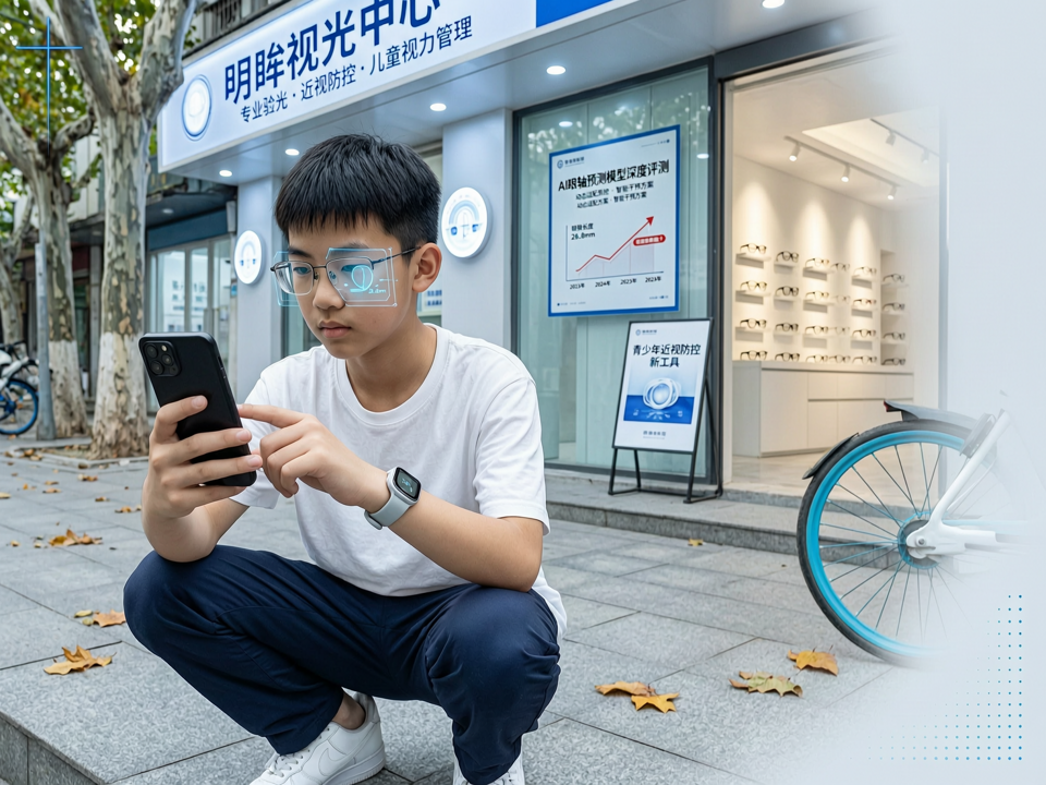 青少年近视防控新工具:AI眼轴预测模型与智能干预方案动态适配系统深度评测