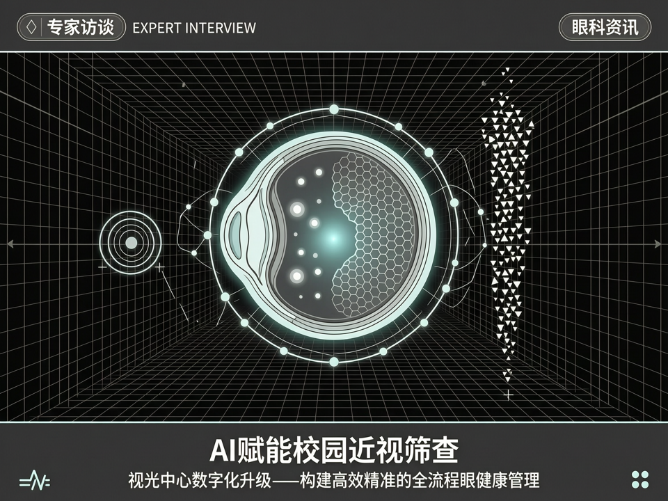 专访鲁教授:AI赋能校园近视筛查与视光中心数字化升级——构建高效精准的全流程眼健康管理