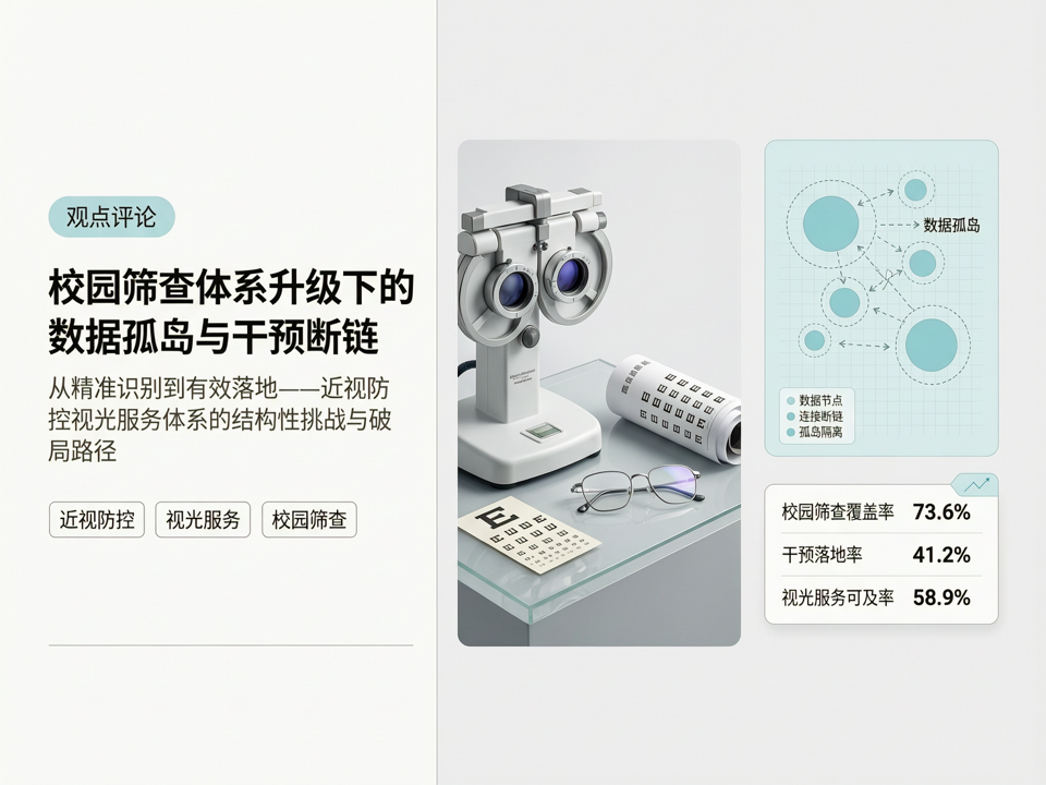 校园筛查体系升级下的“数据孤岛”与“干预断链”:从精准识别到有效落地