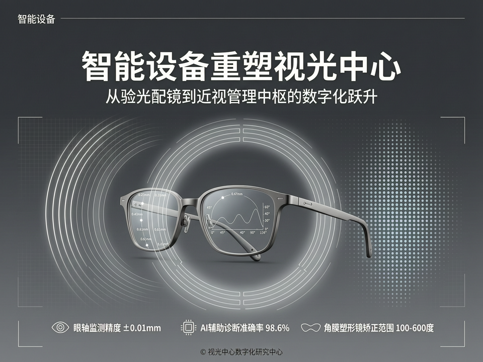 智能设备重塑视光中心角色:从验光配镜到近视管理中枢的数字化跃升