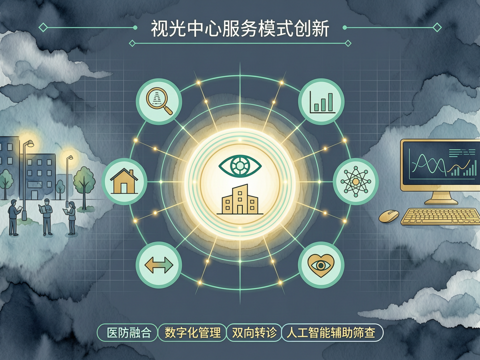视光中心服务模式创新:从眼科医院分流到社区联动的一体化转型