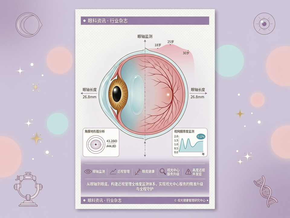 从眼轴到眼底:近视管理的全维度监测与视光中心的服务升级