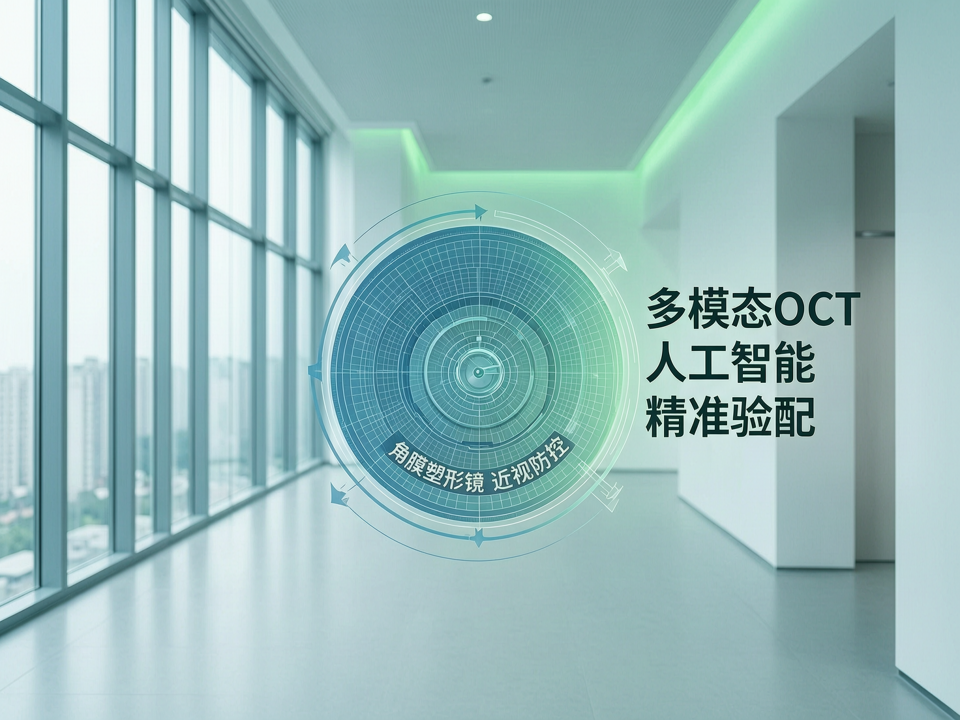 多模态OCT与AI融合:从角膜塑形镜验配到近视防控的精准影像闭环