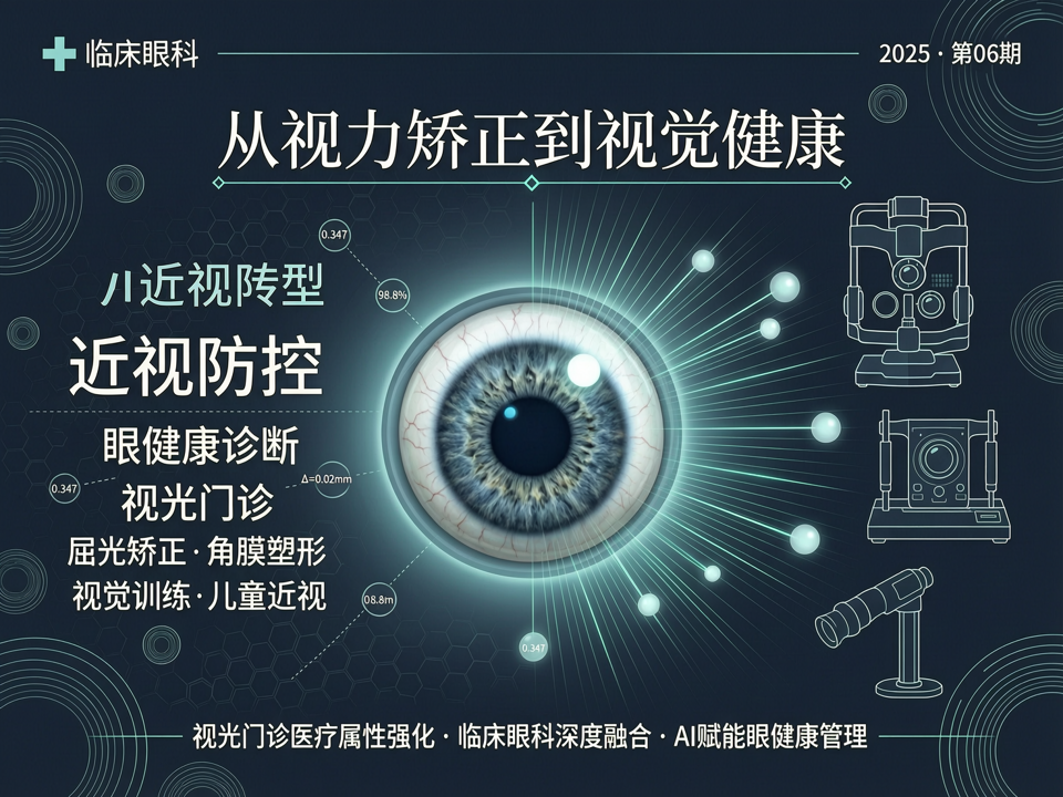 从“视力矫正”到“视觉健康”:视光门诊医疗属性强化与临床眼科的深度融合
