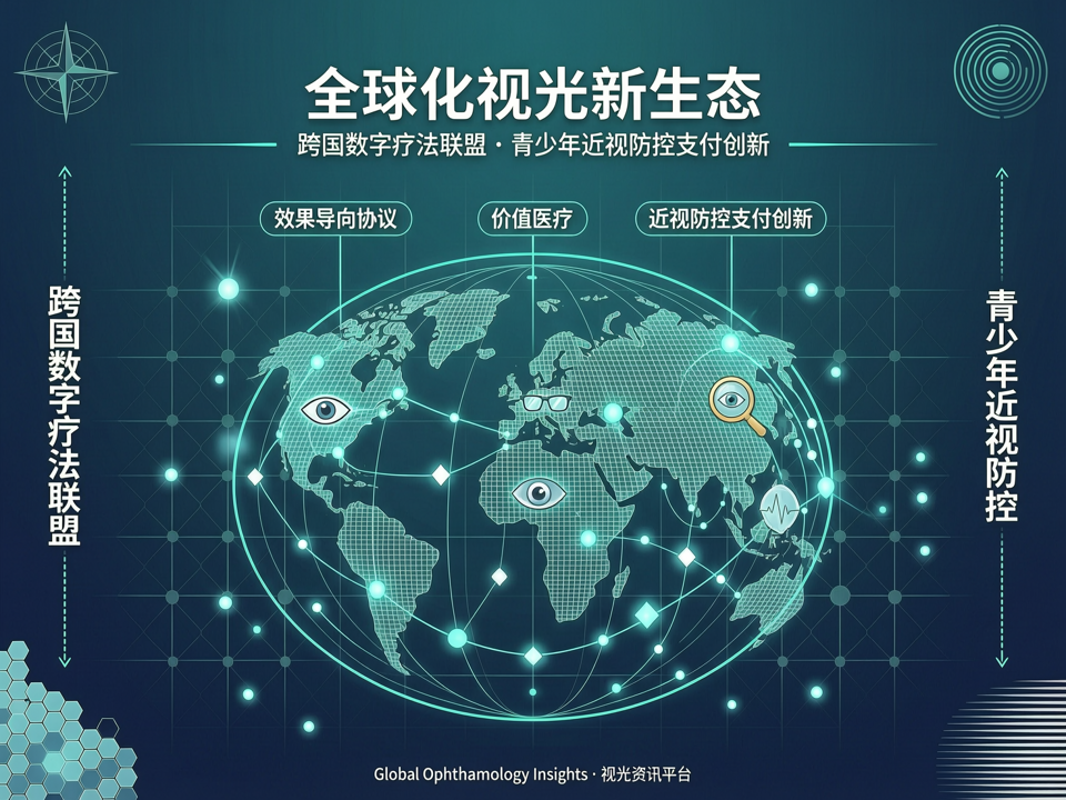 全球化视光新生态:跨国数字疗法联盟与青少年近视防控的支付创新