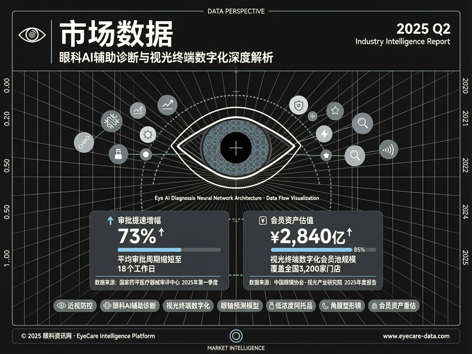 市场数据透视:眼科AI辅助诊断审批提速与视光终端数字化会员资产价值重估