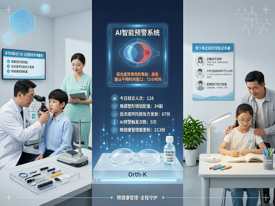 视光中心服务模式创新与政策协同:我院发布近视防控多学科联合门诊新规范