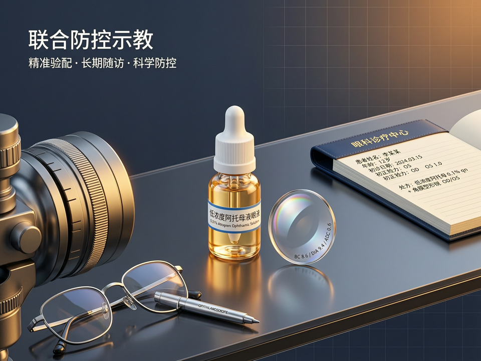 手术演示融合低浓度阿托品与角膜塑形镜:从精准验配到长期随访的联合防控示教