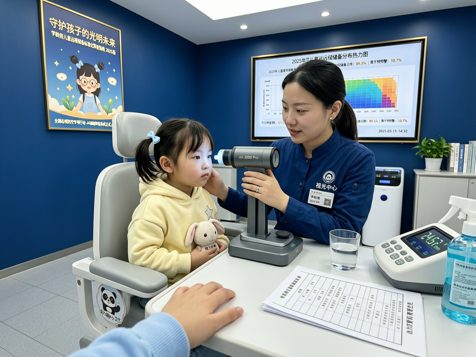 数据报告 | 2025年学龄前儿童远视储备标准化与视力筛查数据洞察:从政策共识到AI辅助的真实世界图景