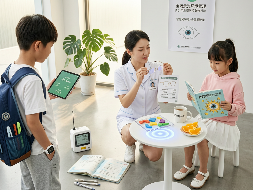 眼科企业“全场景光环境与近视管理联合”战略:以空间光学重塑视光服务新入口