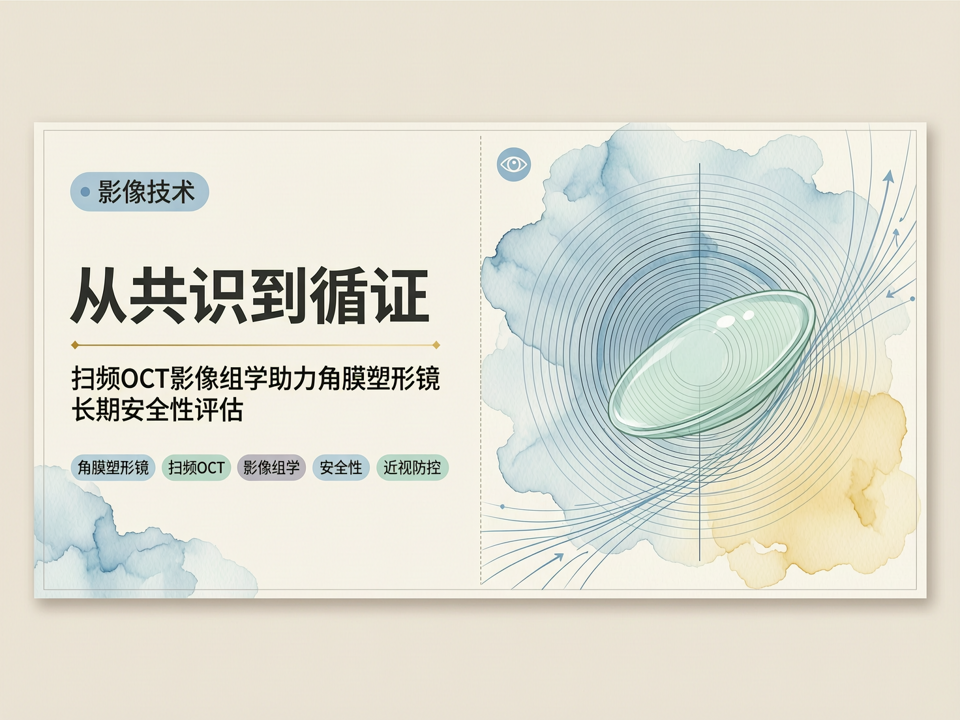 从共识到循证:扫频OCT影像组学助力角膜塑形镜长期安全性评估