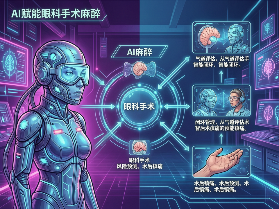 AI赋能眼科手术麻醉:从气道评估到术后镇痛的智能闭环