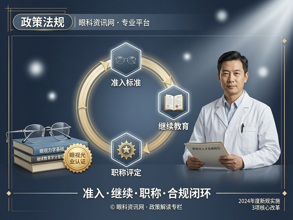 眼视光职业教育与人才新政:从准入标准到继续教育的合规闭环升级