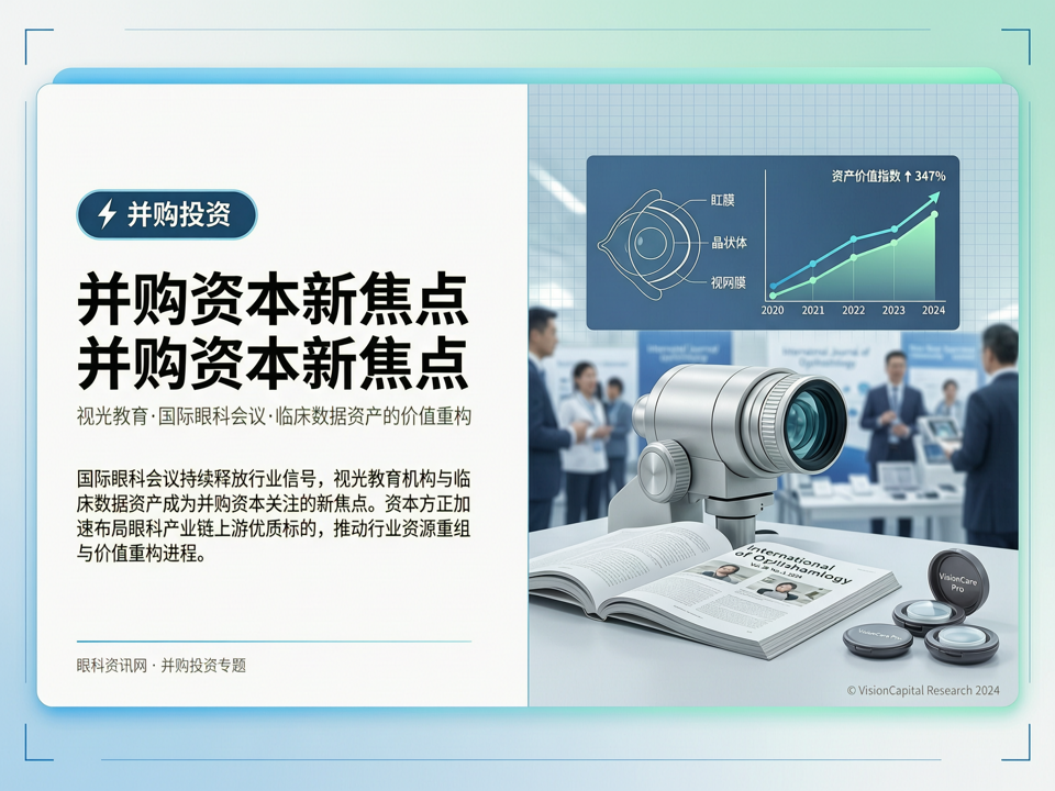 并购资本新焦点:从国际眼科会议到视光教育资产的价值重构