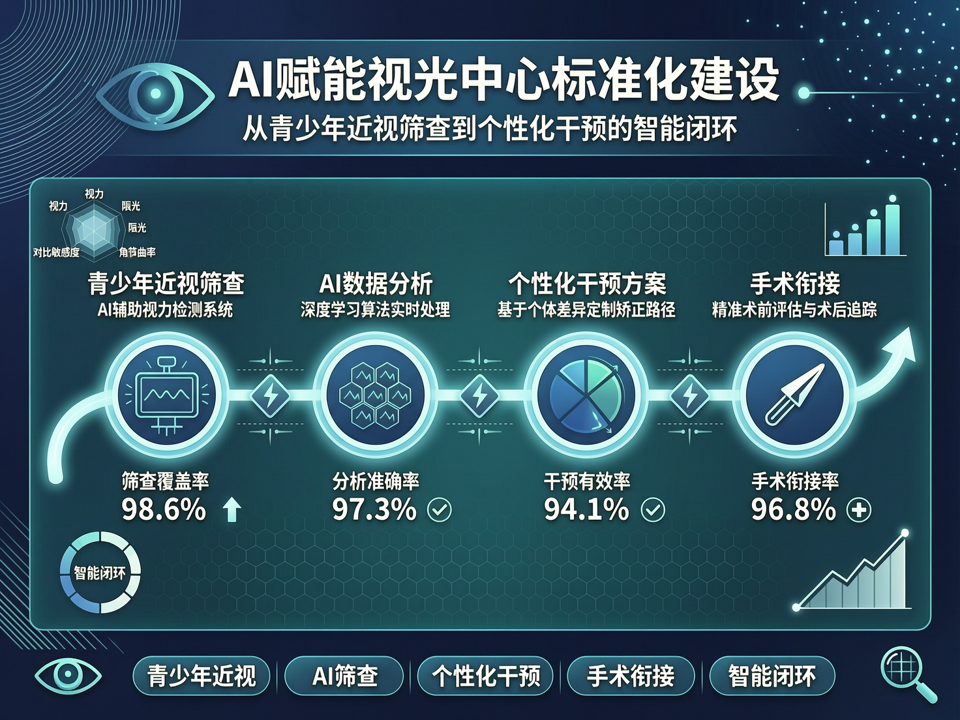AI赋能视光中心标准化建设:从青少年近视筛查到个性化干预的智能闭环