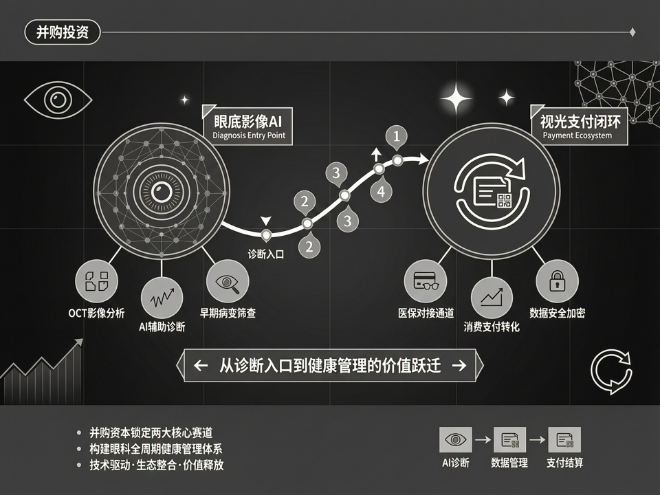 并购资本锁定「眼底影像AI」与「视光支付闭环」:从诊断入口到健康管理的价值跃迁