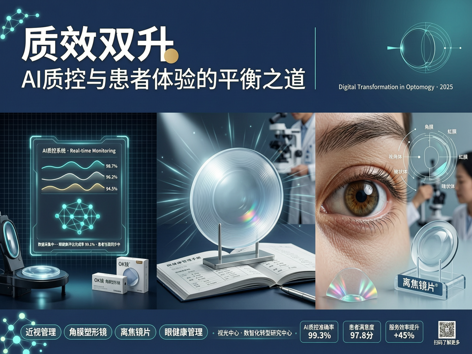 视光中心数字化转型的“质效双升”:AI质控与患者体验的平衡之道