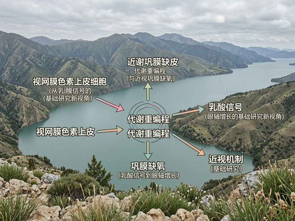 视网膜色素上皮细胞“代谢重编程”与近视巩膜缺氧:从乳酸信号到眼轴增长的基础研究新视角