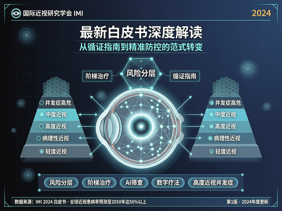 国际近视研究学会(IMI)最新白皮书解读:从循证指南到精准防控的范式转变