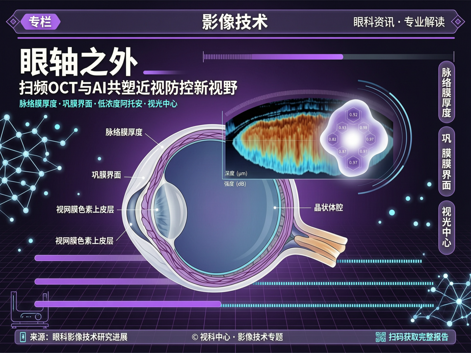 眼轴之外:扫频OCT与AI共塑近视防控的脉络膜-巩膜界面新视野