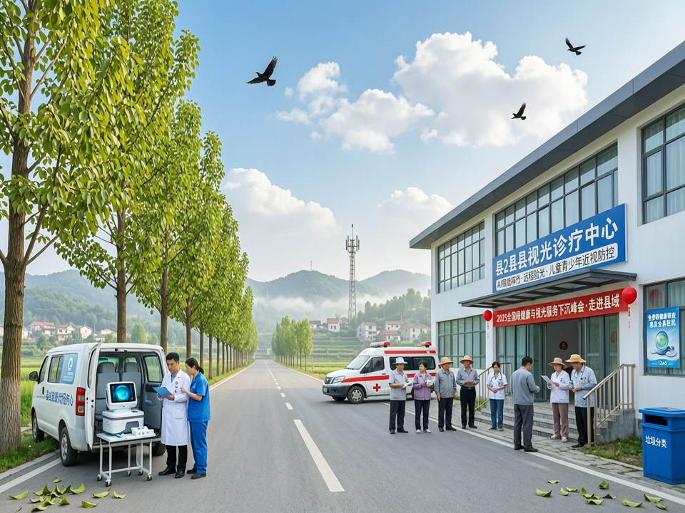2025全国眼健康与视光服务下沉峰会:AI眼底筛查设备便携化与县级视光中心建设提速
