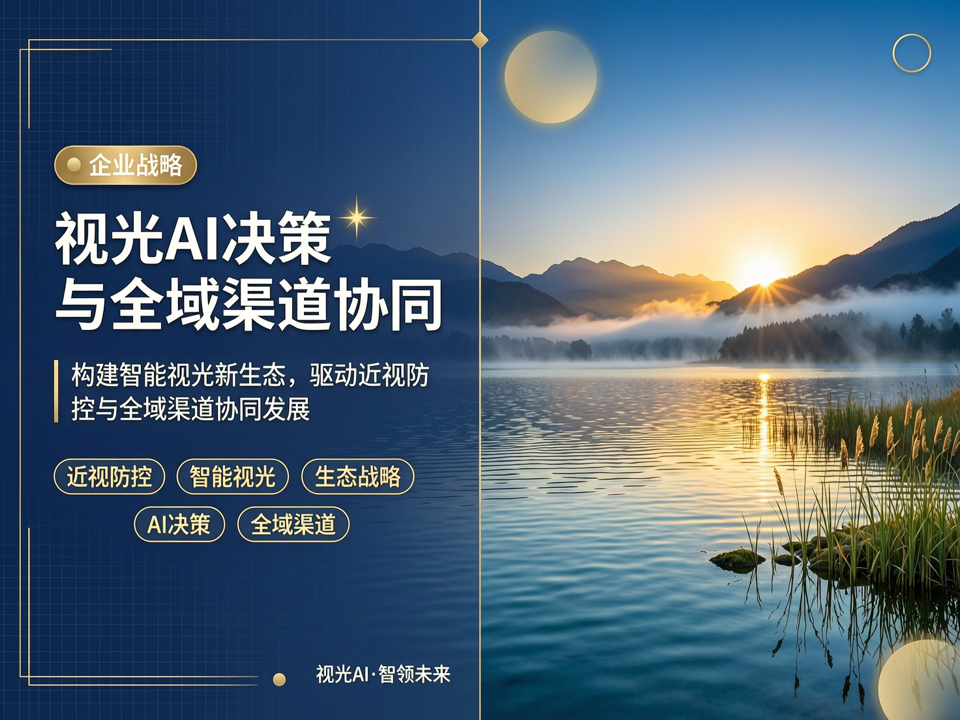 眼科企业“视光AI决策与全域渠道协同”战略:构建智能视光新生态
