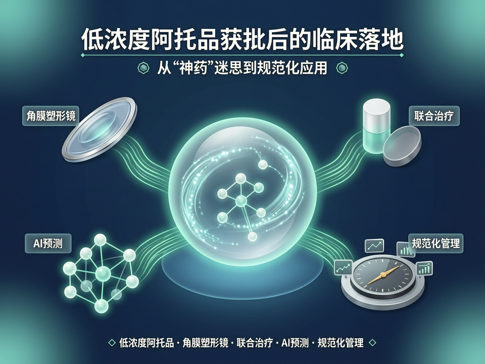 低浓度阿托品获批后的临床落地:从“神药”迷思到规范化应用