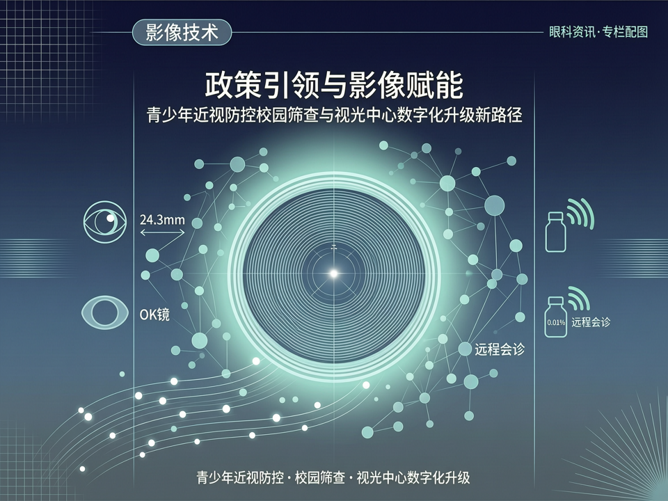 政策引领与影像赋能:青少年近视防控的校园筛查与视光中心数字化升级新路径