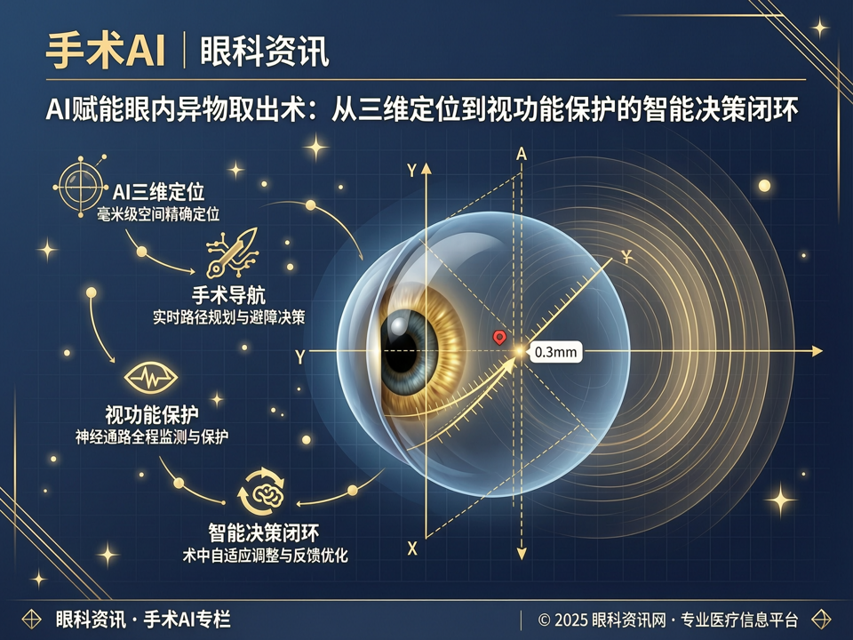 AI赋能眼内异物取出术:从三维定位到视功能保护的智能决策闭环