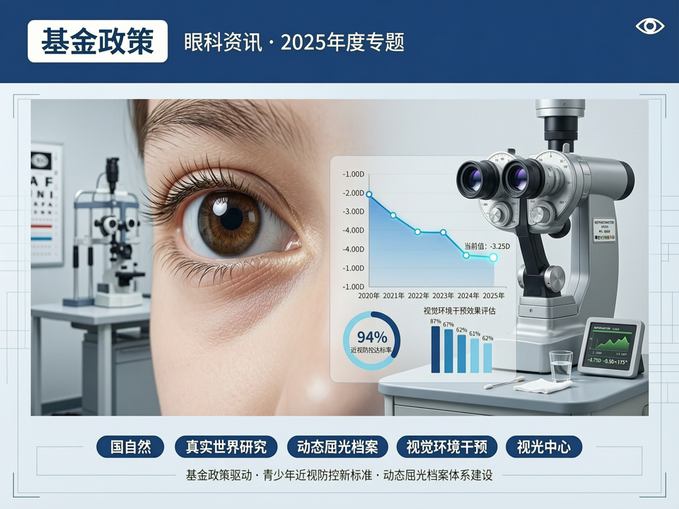 基金政策驱动视光中心参与青少年近视防控新标准:从动态屈光档案到视觉环境干预的资助新生态