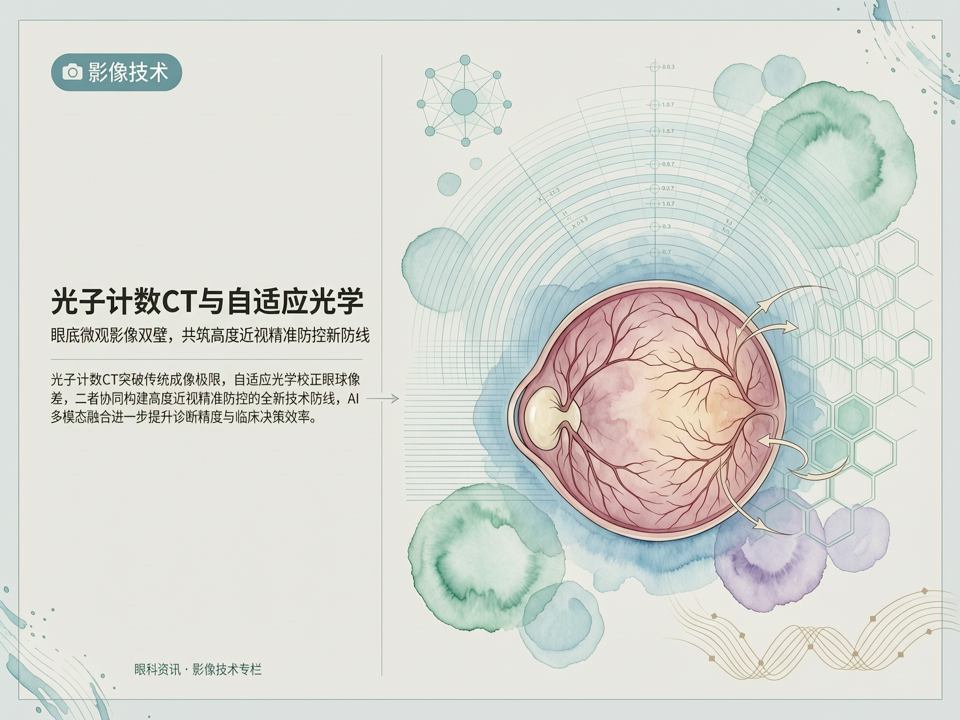 光子计数CT与自适应光学:眼底微观影像双璧,共筑高度近视精准防控新防线