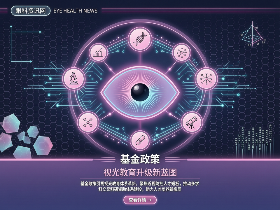 基金政策引领视光教育升级:从近视防控人才短板到多学科交叉科研资助新蓝图
