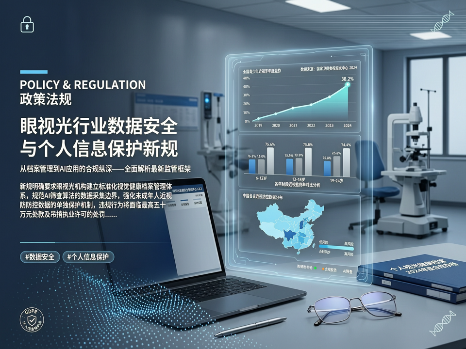 政策法规:眼视光行业数据安全与个人信息保护新规——从档案管理到AI应用的合规纵深