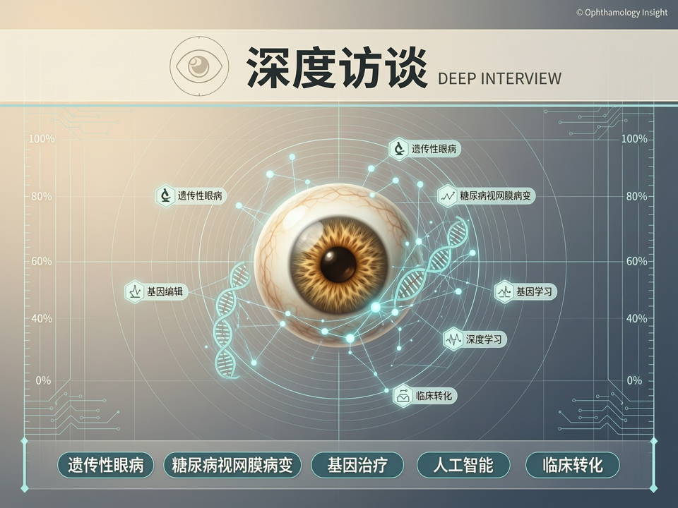 深度访谈 | 基因治疗与人工智能双引擎:眼科创新疗法的临床转化与视光服务新图景